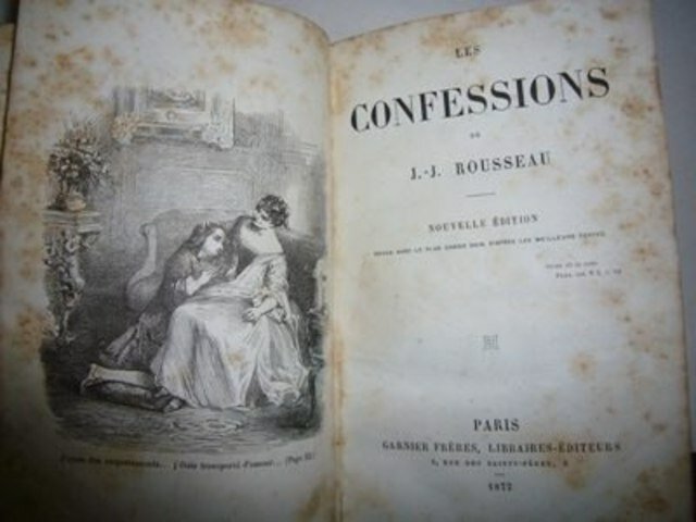 Termina el libro XII de "Les Confessions"