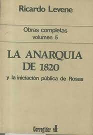 Comienzo de la Anarquía del año XX