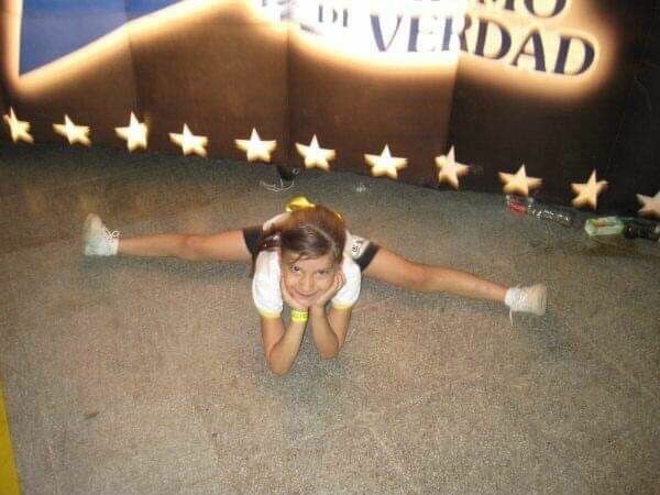 First time on cheerleading