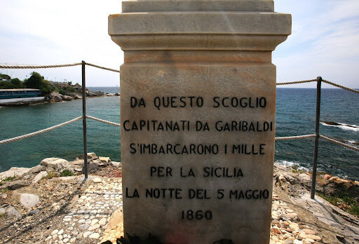 imbarco dei Mille da Quarto