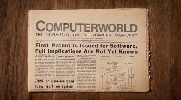 Esimene tarkvara patent