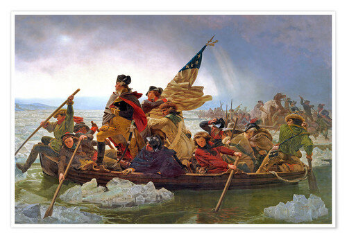 George Washington Crosses the Delaware River