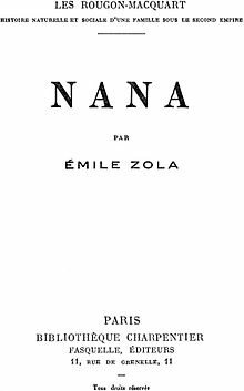 Nana - Émile Zola