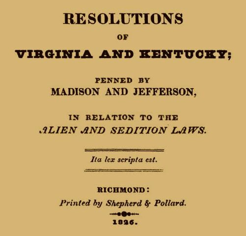 Virginia’s Resolutions