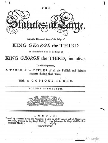 New England Restraining Act