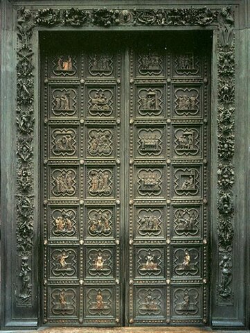 Baptisterio de San Giovanni Puertas de Pisano