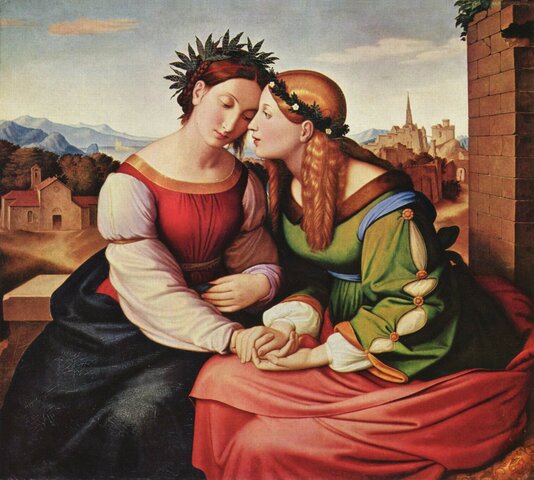 ITALIA UND GERMANIA - Friedrich Overbeck