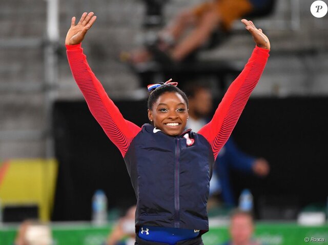 Simone Biles Trains for Rio