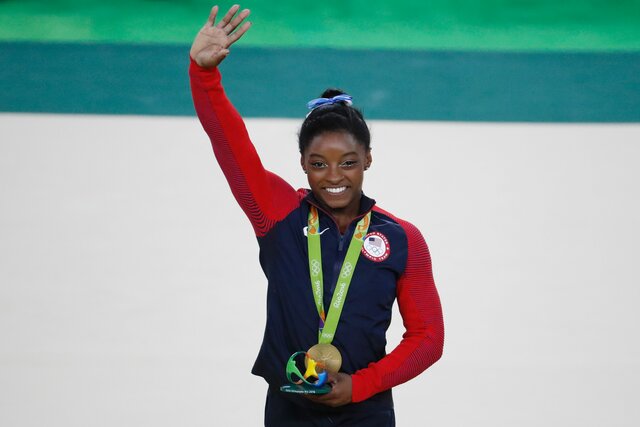 Simone Biles Wins Gold at Rio 2016