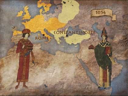 Schisme oriental entre l'église de Rome et l'église de Byzance