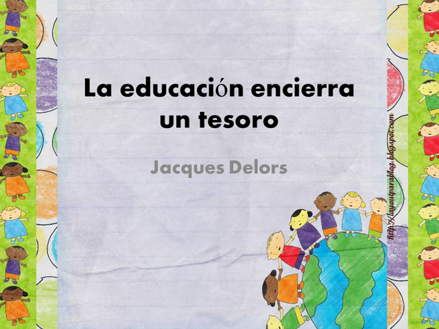 La educación encierra un tesoro