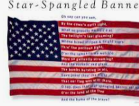 The Adoption of the Star Spangled Banner as the National Anthem