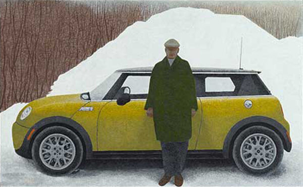 Artist and Car