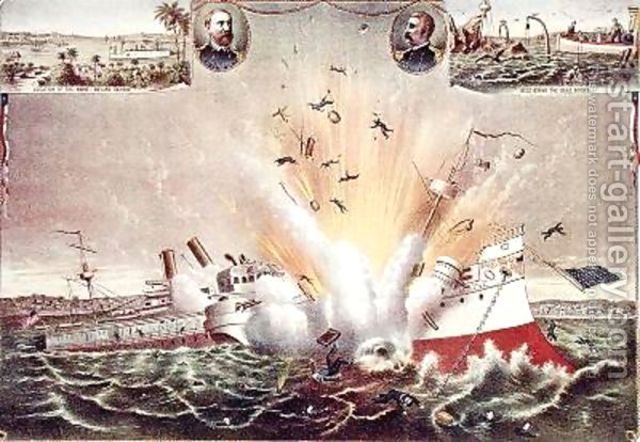 El estadounidense Maine fue destruido