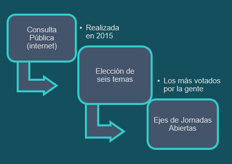 ¿Cuál fue el proceso de selección de los seis temas?