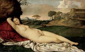 Venus dormida de Giorgione