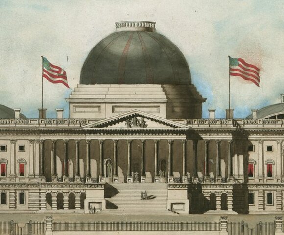 Comienza la construcción del Capitolio de los Estados Unidos