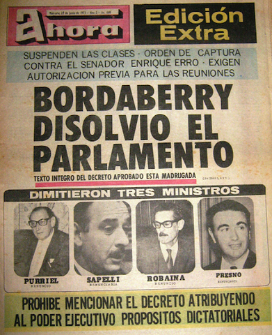 Disolución del Parlamento