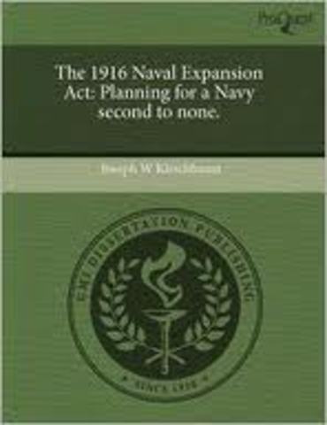 naval expansion act passed