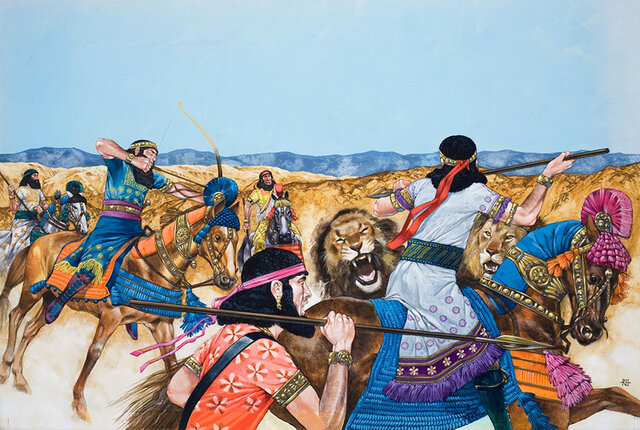 Persians and Hunting