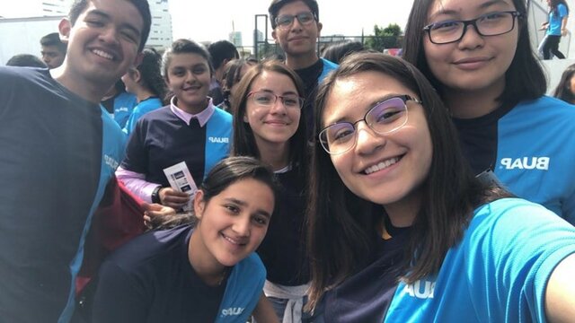 Aceptada en la preparatoria