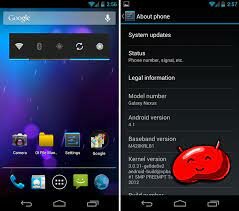 Versiones de Android 4.1 a 4.3: JellyBean