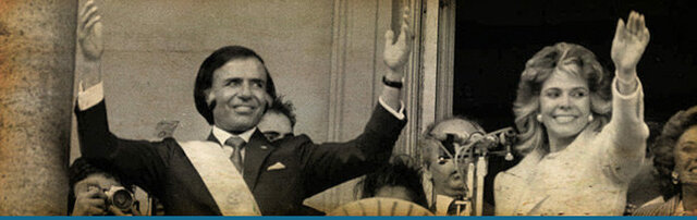 Menem asume el poder