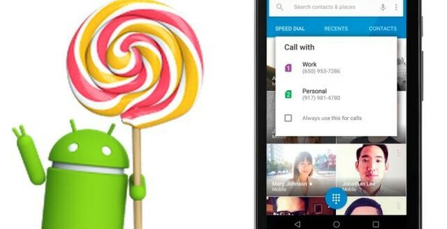 Android 5.0 y 5.1: Lollipop