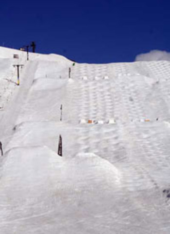 Fui a campamento de esquí