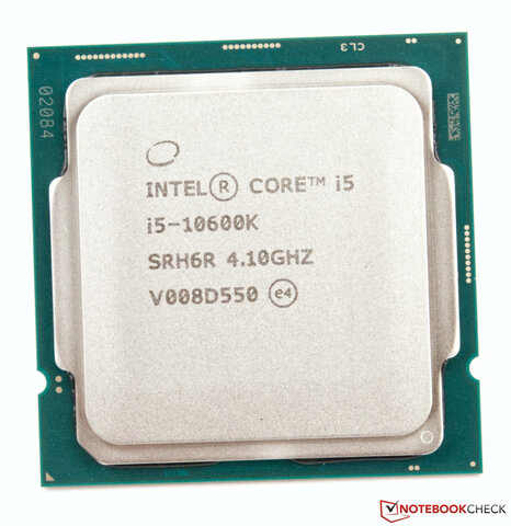 Intel core I5 10600K