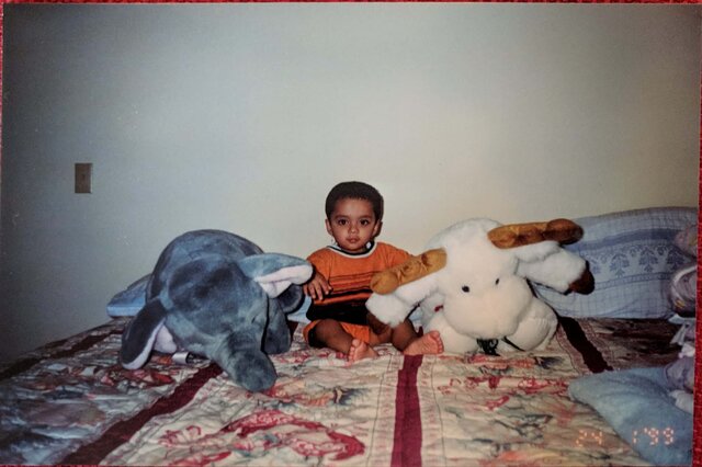 Most traumatic event, dad burned elephant