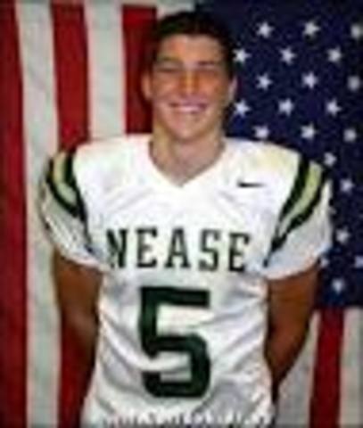 was a senior at Allen D. Nease High School