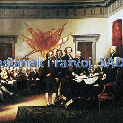 Timeline: Postanak sjedinjenih Američkih država