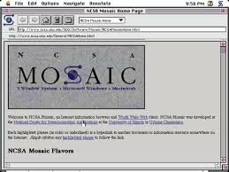 Mosaic browser is created