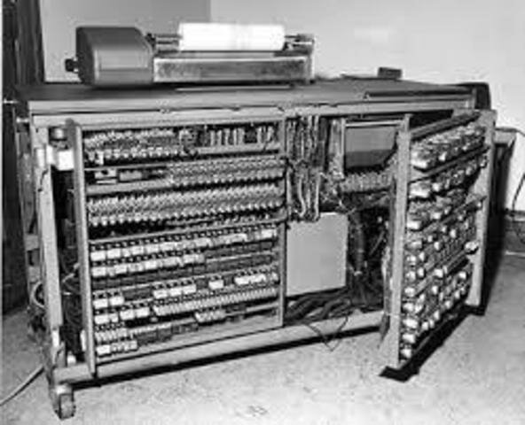 Computadora electromecánica binaria sin sistema operativo