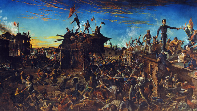The Battle of the Alamo