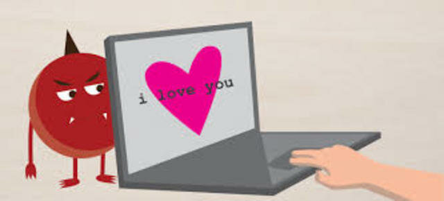 El ataque del virus ILOVEYOU (o VBS/LoveLetter)