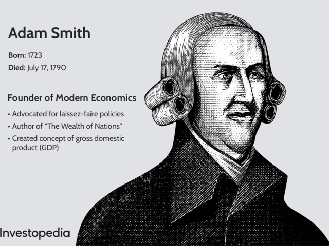 Adam Smith: The Concept of Gross Domestic Product (GDP)