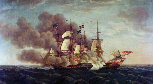USS Constitution vs HMS Guerriere