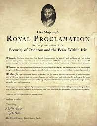 The Royal Proclamation