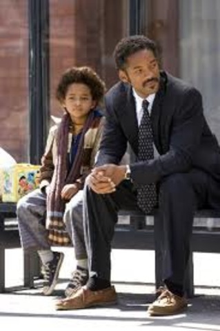 Will Smith stars in The Pursuit of Happiness along with his 11 year old son Jaden Smith