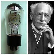 John Ambrose Fleming , inventa el diodio de vacio