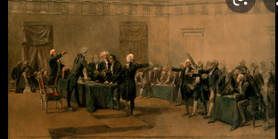 The declaration of Independence.