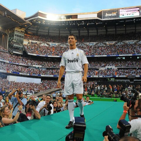 Joins Real Madrid in Spain