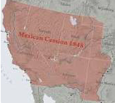 Mexico loses California, New Mexico, and Arizona Battle of the Philippines