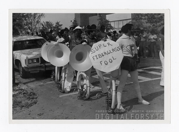 1978 Tuba Section lining up