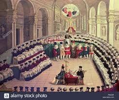 First sesion of Trento Council.