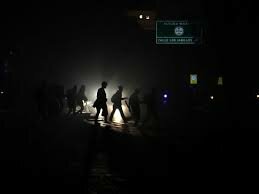 Durante la celebración del Centenario se produce un apagón por falla eléctrica