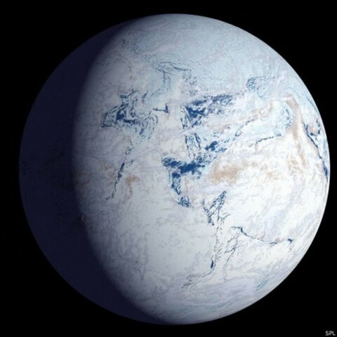 La era de hielo (Tierra pelota de hielo)