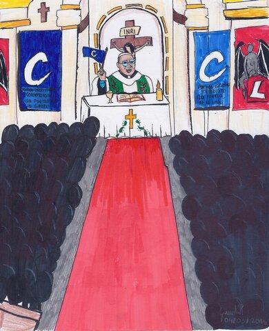 se crea el partido conservador en apoyo con la iglesia para enfrentar el liberalismo en colombia